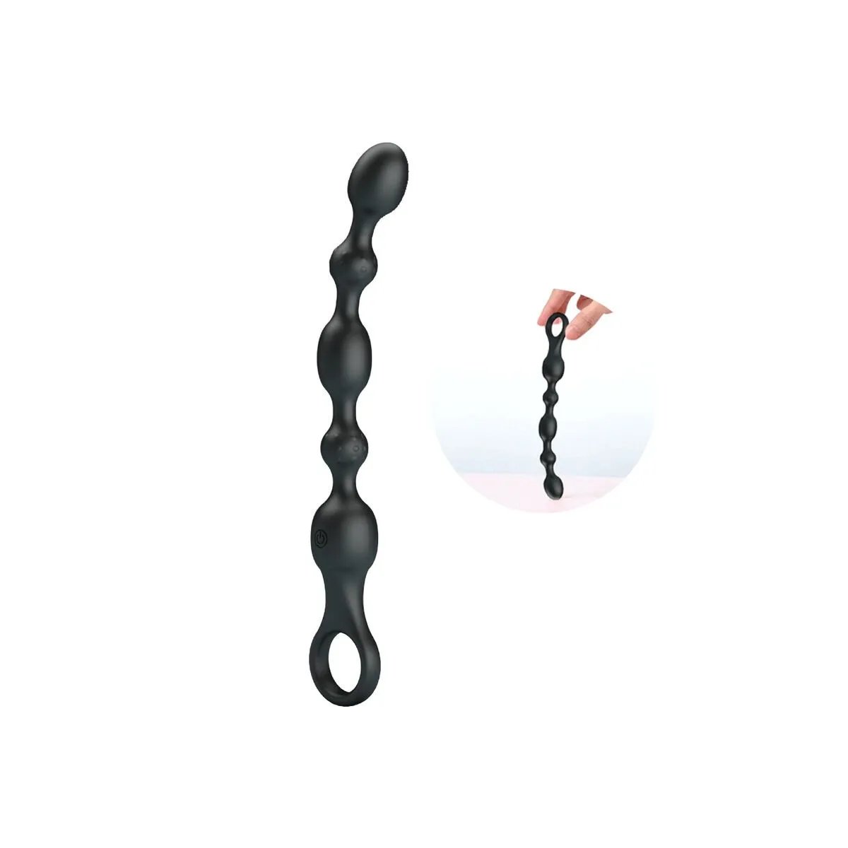 Van Anal Balls 10 Vibrationen wiederaufladbares Silikon von Pretty Love | Fesselliebe.de