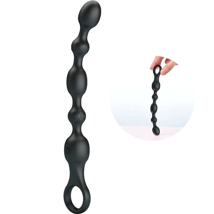 Van Anal Balls 10 Vibrationen wiederaufladbares Silikon von Pretty Love | Fesselliebe.de