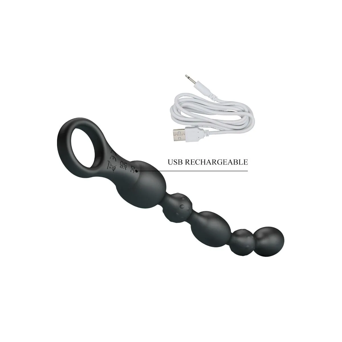 Van Anal Balls 10 Vibrationen wiederaufladbares Silikon von Pretty Love | Fesselliebe.de