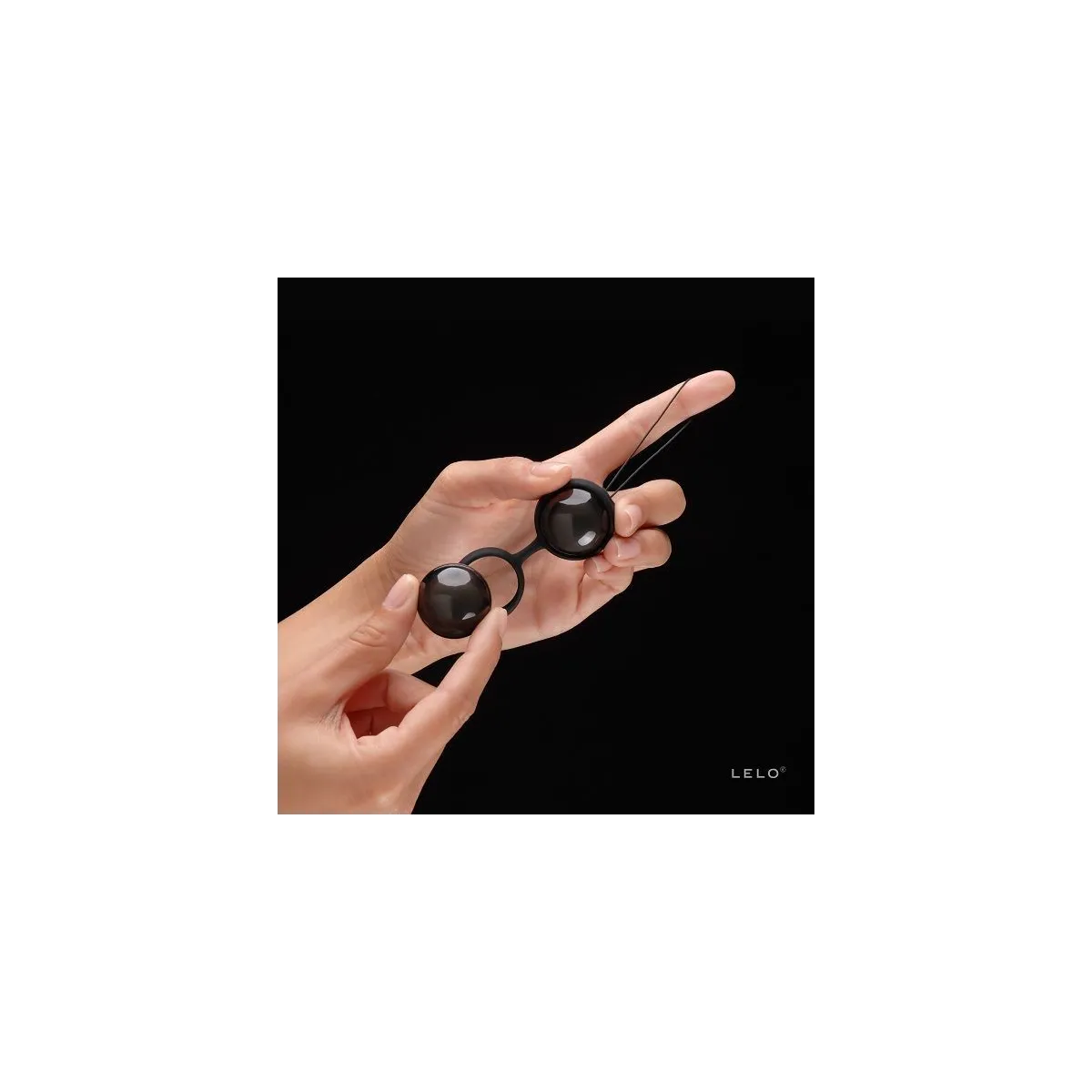 Luna Beads Noir Chinesische Kugeln von Lelo | Fesselliebe.de