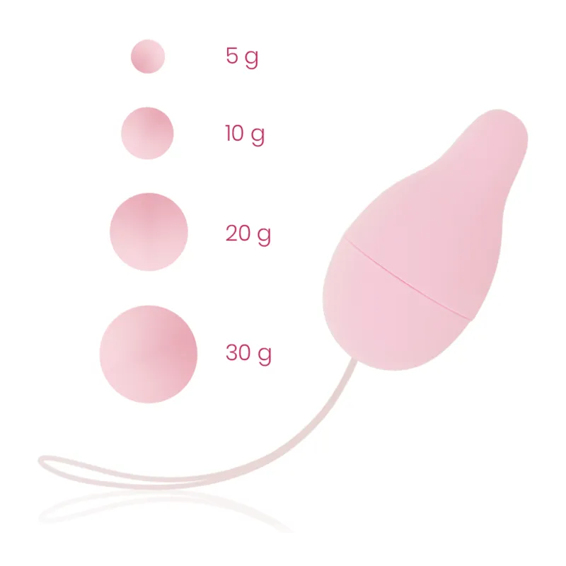Beckenboden-Entwickler-Kegel-Gewichtssystem von Ohmama Set | Fesselliebe.de