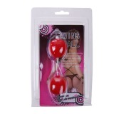 Zwillingsbälle Rosa Chinesische Bälle Unisex von Baile Stimulating | Fesselliebe.de