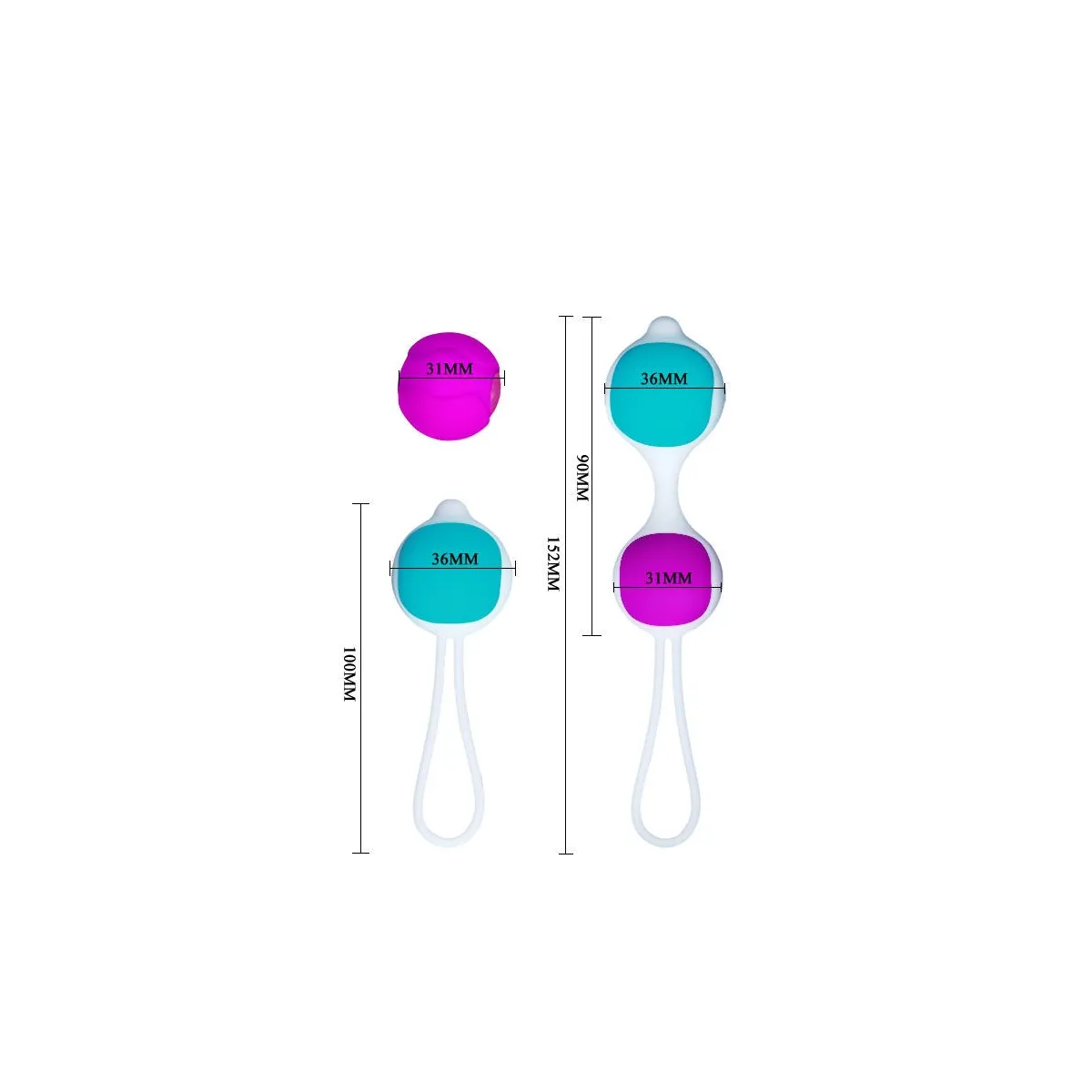 Flirtation Orgasmic Ball Deluxe von Pretty Love Flirtation | Fesselliebe.de