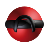 Roter Einzelball von Joydivision Joyballs | Fesselliebe.de