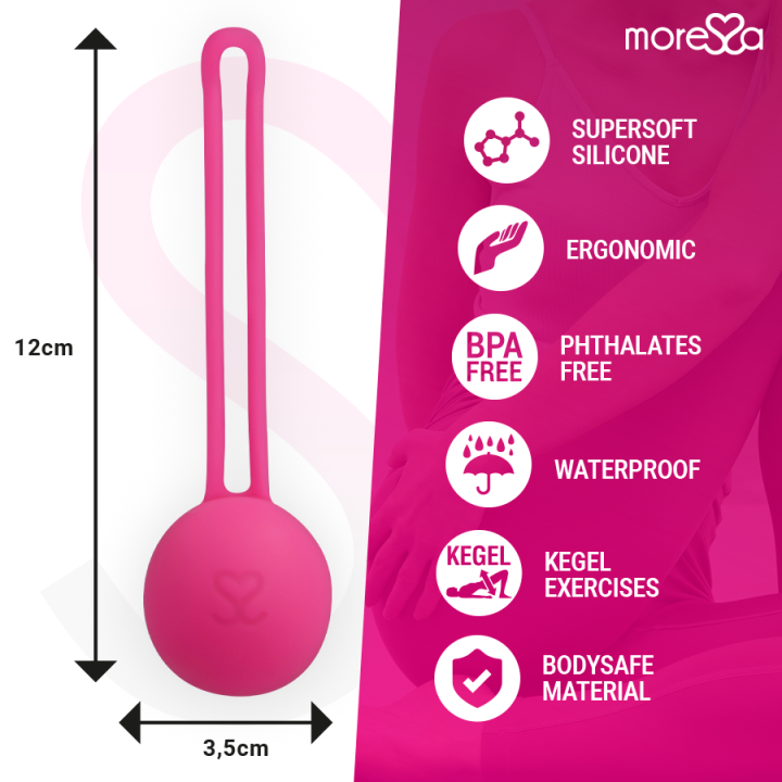 Osian One Premium Silikon Rosa von Moressa | Fesselliebe.de