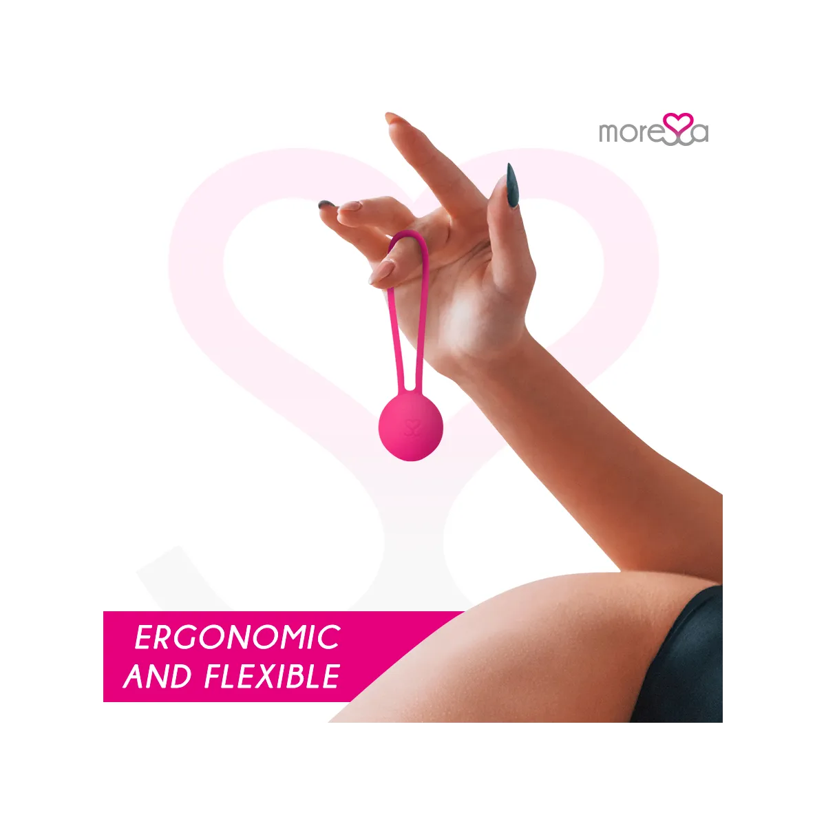 Osian One Premium Silikon Rosa von Moressa | Fesselliebe.de