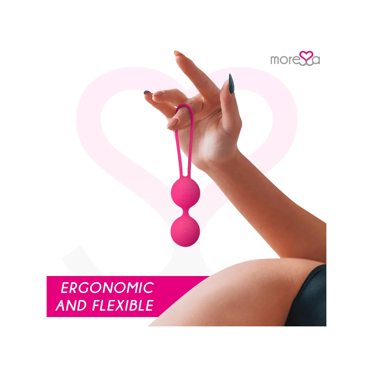 Osian Two Premium Silikon Rosa von Moressa | Fesselliebe.de