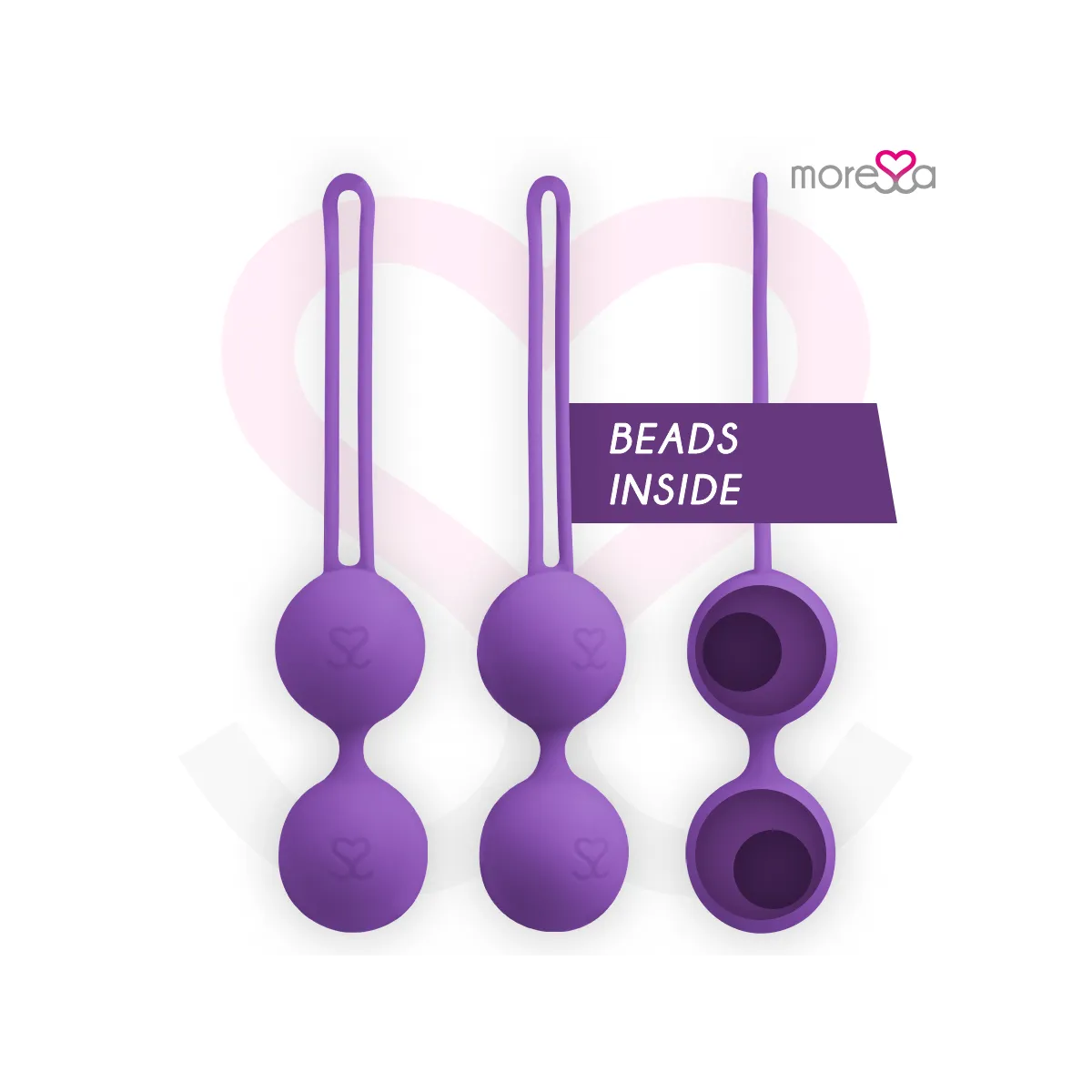 Osian Two Premium Lila Silikon von Moressa | Fesselliebe.de