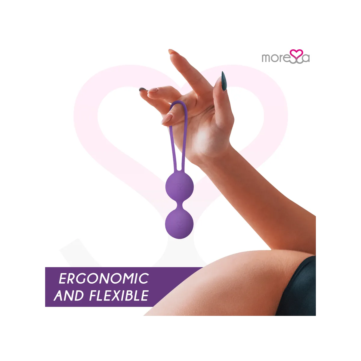 Osian Drei Premium Lila Silikon von Moressa | Fesselliebe.de