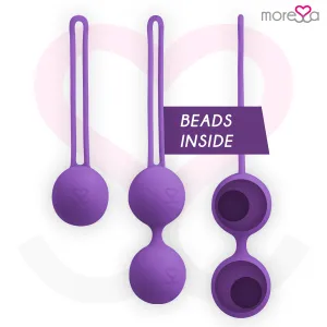 Osian Set Premium Lila Silikon von Moressa