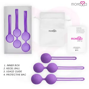 Osian Set Premium Lila Silikon von Moressa