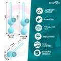 Osian Set Premium Türkis Silikon von Moressa