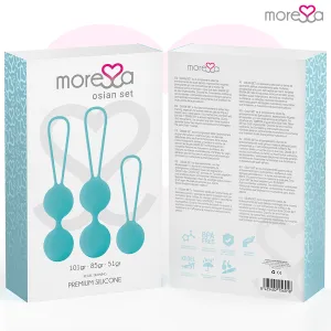 Osian Set Premium Türkis Silikon von Moressa