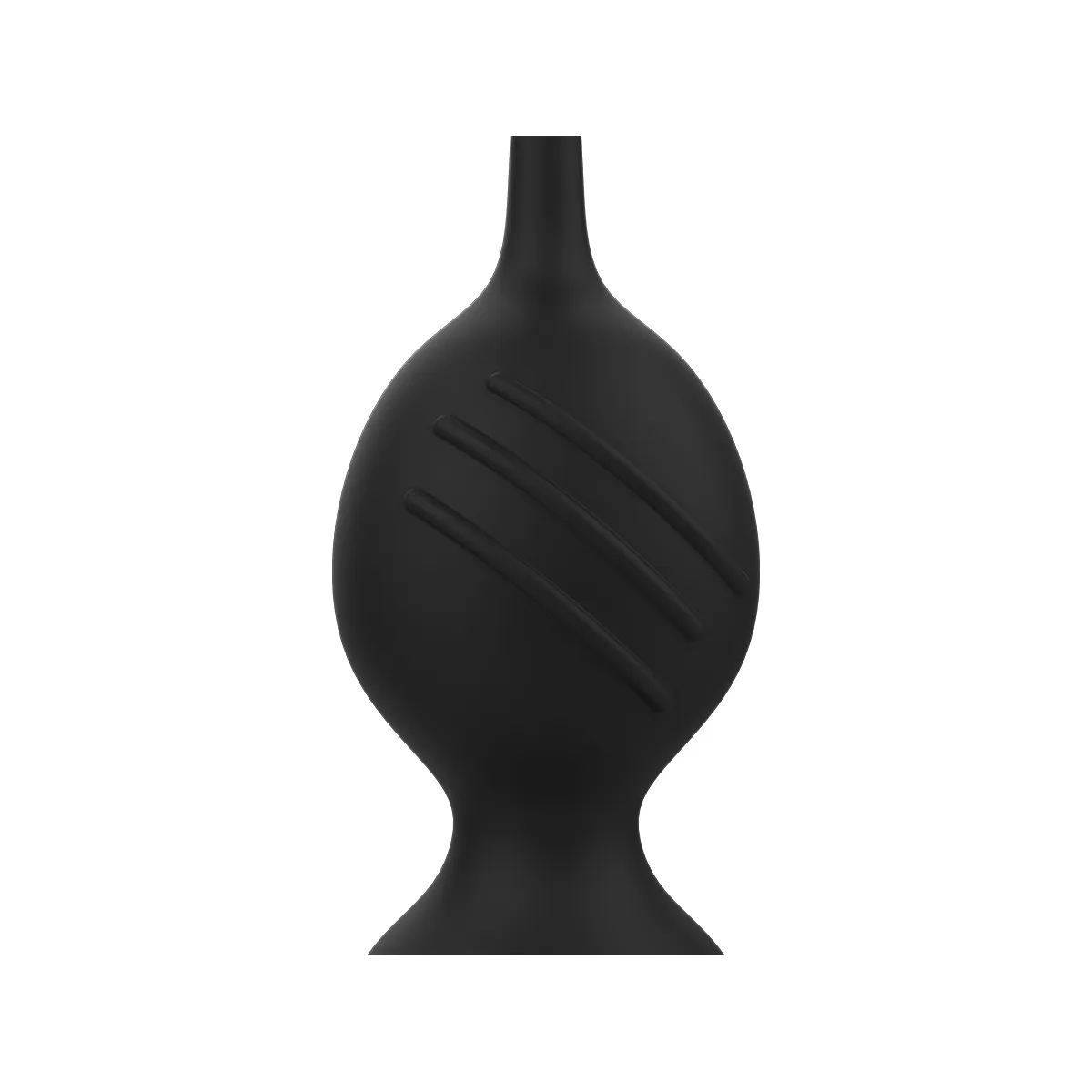 Nisha - wiederaufladbare Vibrierende Kegelbälle Schwarz von Rithual | Fesselliebe.de