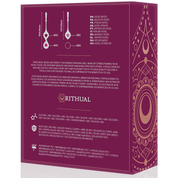 Orchideen-Becken-Trainings Deva-Set von Rithual | Fesselliebe.de