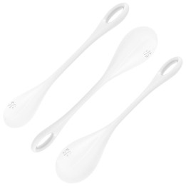 Yoni Power 1 Trainingsset Weiss von Satisfyer Balls | Fesselliebe.de