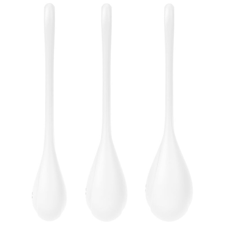 Yoni Power 1 Trainingsset Weiss von Satisfyer Balls | Fesselliebe.de