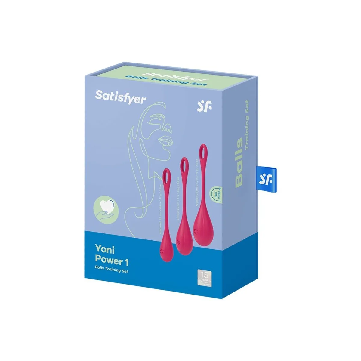 Yoni Power 1 Trainingsset Rot von Satisfyer Balls | Fesselliebe.de
