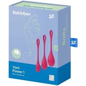 Yoni Power 1 Trainingsset Rot von Satisfyer Balls