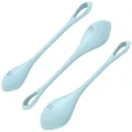 Yoni Power 2 Trainingsset Blau von Satisfyer Balls