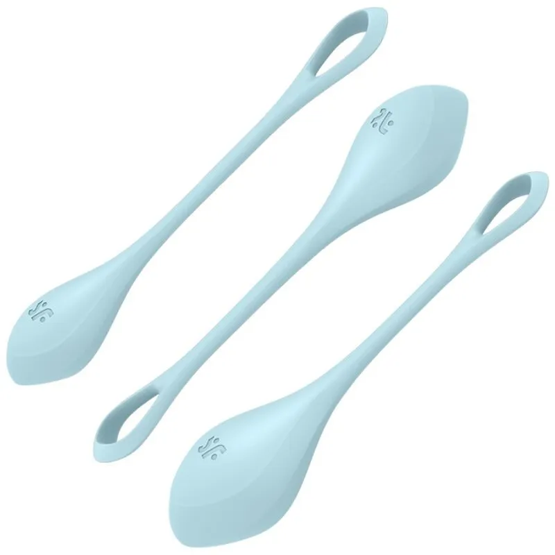 Yoni Power 2 Trainingsset Blau von Satisfyer Balls | Fesselliebe.de
