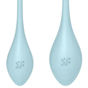 Yoni Power 2 Trainingsset Blau von Satisfyer Balls