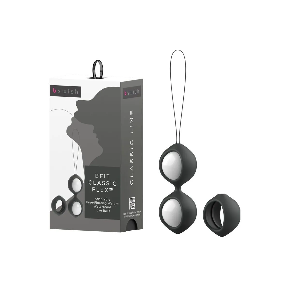 Bfit Classic Flex Schwarz 28 G, von B Swish | Fesselliebe.de