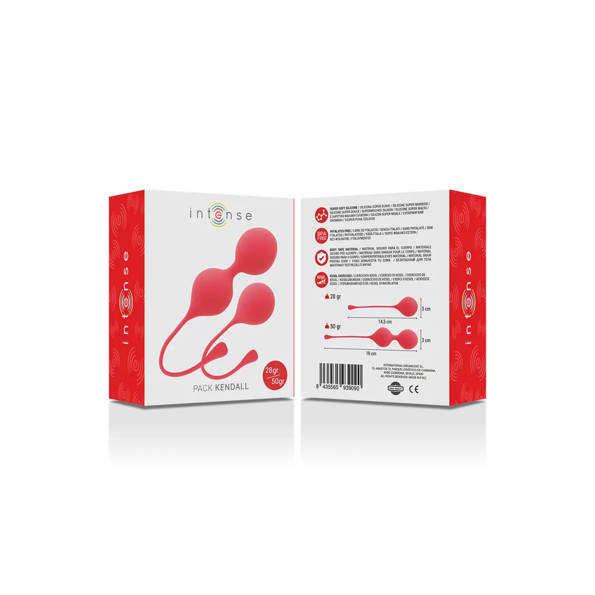 Kegel Balls Stück Kendall Red von Intense Health & Fun | Fesselliebe.de