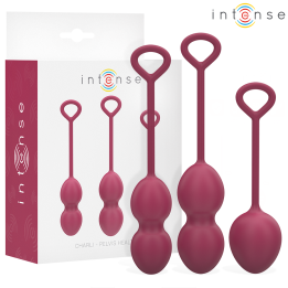 Charli Kegel Ball Kit Burgund von Intense Health & Fun | Fesselliebe.de