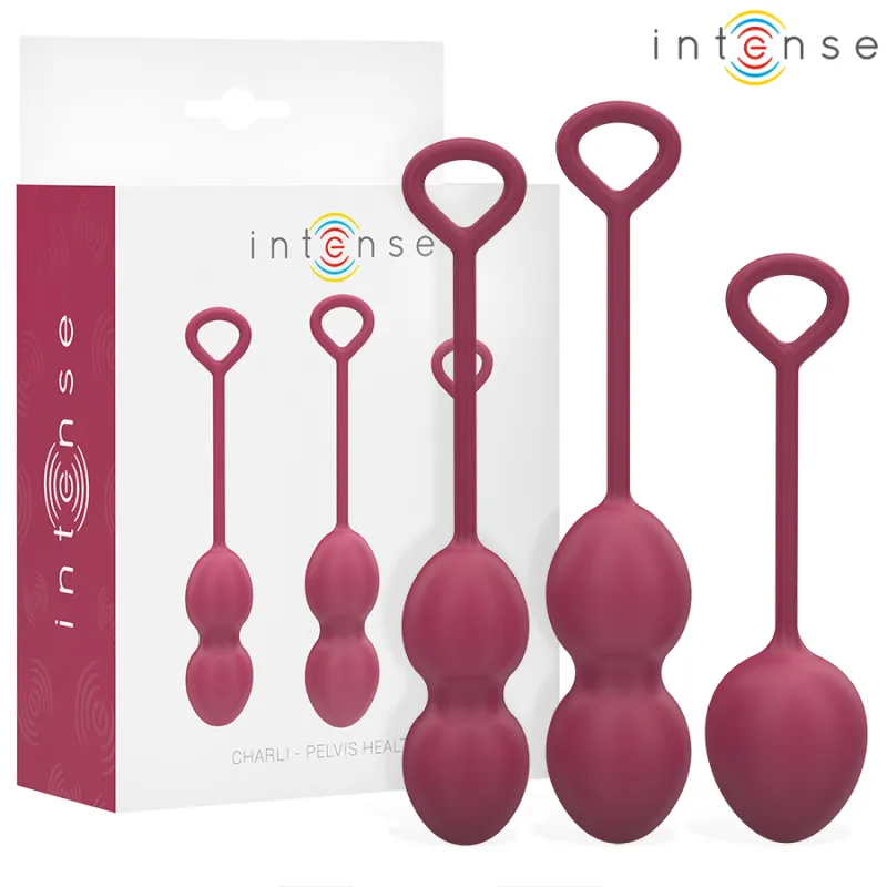 Charli Kegel Ball Kit Burgund von Intense Health & Fun | Fesselliebe.de