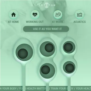 Charli Kegel Ball Kit Hellgrün von Intense Health & Fun