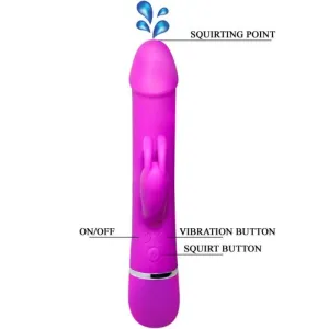 Henry Vibrator mit 12 Vibrationsmodi und Squirt-Funktion von Pretty Love Smart