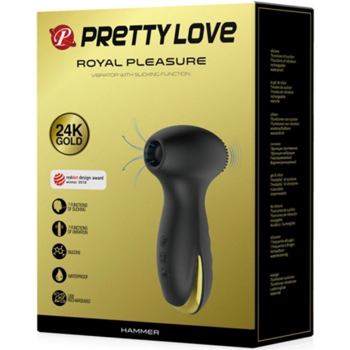 Smart Hammer Vibration und Saug von Pretty Love Smart | Fesselliebe.de