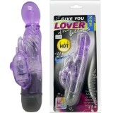 Geben Sie Ihnen eine Art Liebhabervibrator mit Lila Rabbit 10 Modi von Baile Vibrators | Fesselliebe.de