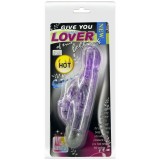 Geben Sie Ihnen eine Art Liebhabervibrator mit Lila Rabbit 10 Modi von Baile Vibrators | Fesselliebe.de
