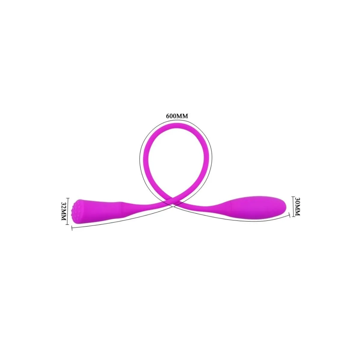 Smart Snaky Vibe Vibrator 2 Motoren von Pretty Love Smart | Fesselliebe.de