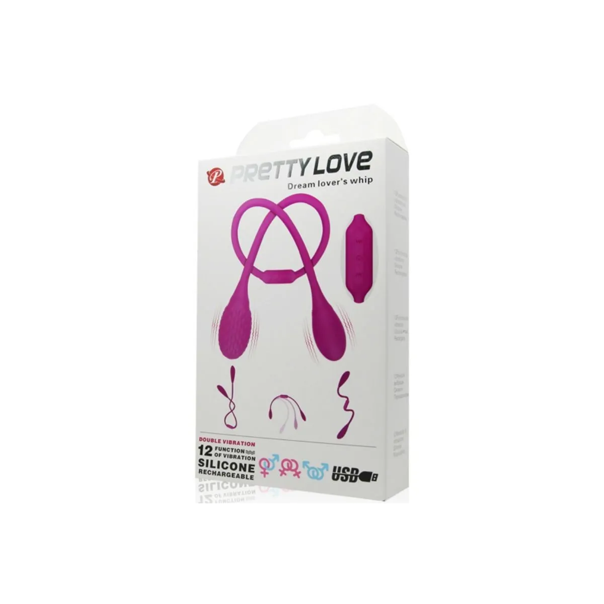 Unisex-Stimulator Dream Lovers Whip 2 von Pretty Love Smart | Fesselliebe.de
