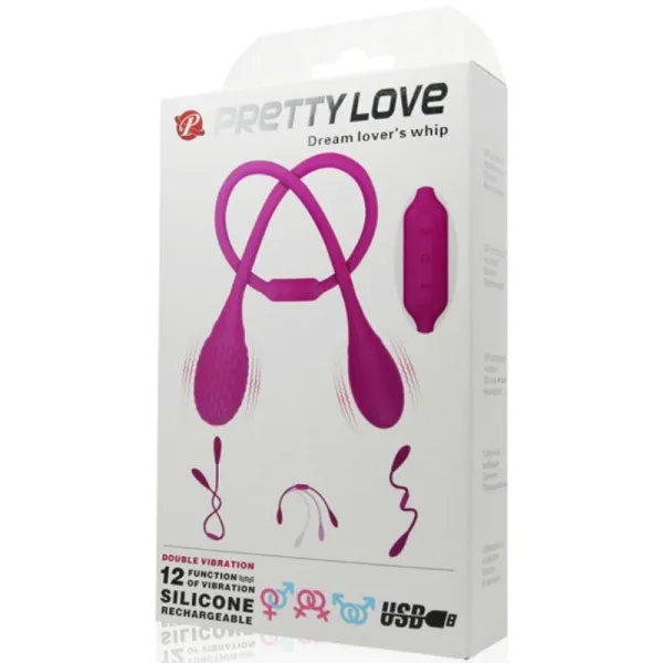 Unisex-Stimulator Dream Lovers Whip 2 von Pretty Love Smart | Fesselliebe.de