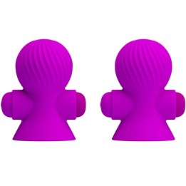 Nippelstimulatoren 12m Lila Vibration von Pretty Love Smart | Fesselliebe.de