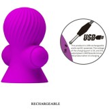 Nippelstimulatoren 12m Lila Vibration von Pretty Love Smart | Fesselliebe.de
