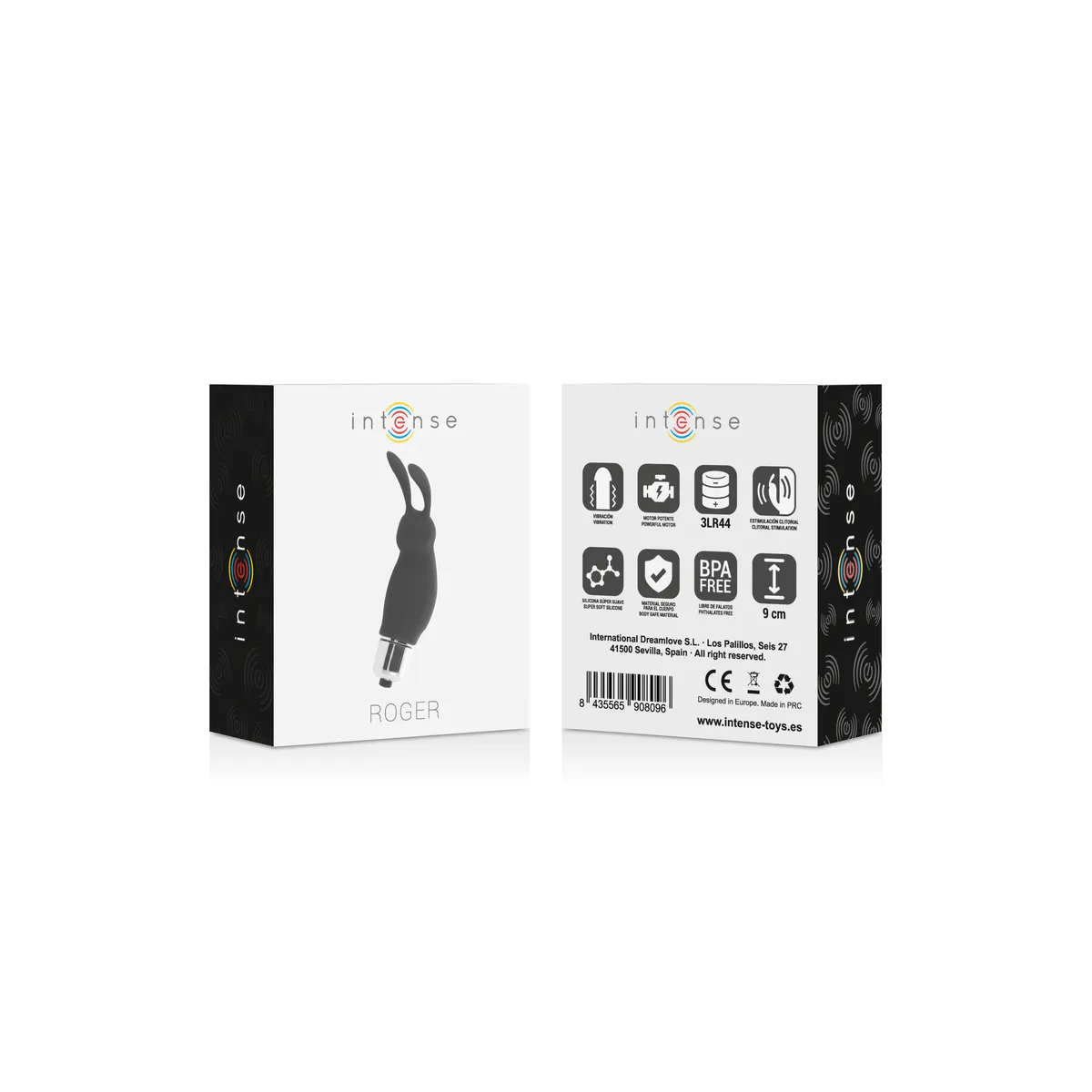 Rabbit Roger Schwarz von Intense Fun | Fesselliebe.de