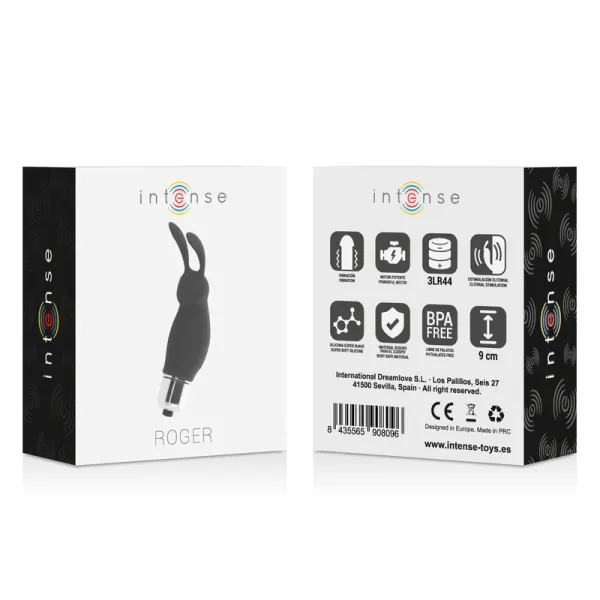 Rabbit Roger Schwarz von Intense Fun | Fesselliebe.de