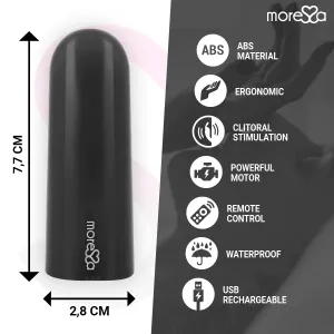 Nix Vibrator mit Fernbedienung Schwarz von Moressa