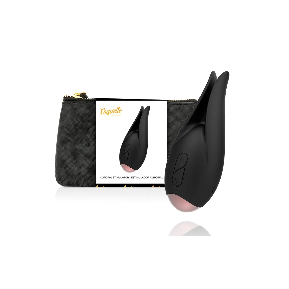 Klitorialstimulator Schwarz / Gold von Coquette Toys | Fesselliebe.de