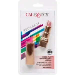 Bala wiederaufladbarer Lippenstift Hide & Play Zartes Rosa von Calexotics