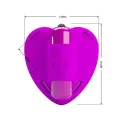 Heartbeat Clitoris Massager 10 Vibrationsmodi Lila von Pretty Love Flirtation