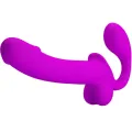 Kelpie Doppelter Strap-On-Stimulator Lila von Pretty Love