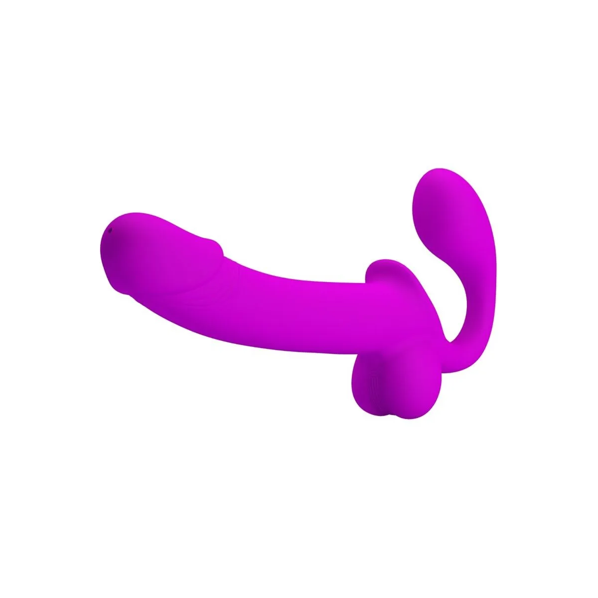 Kelpie Doppelter Strap-On-Stimulator Lila von Pretty Love | Fesselliebe.de