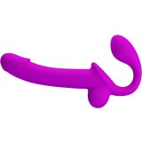 Kelpie Doppelter Strap-On-Stimulator Lila von Pretty Love | Fesselliebe.de