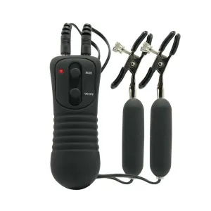 Vibrierende Nippelklemmen, von Fetish Fantasy Series